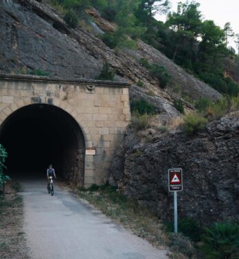 El Camino Natural de la Vía Verde de la Val de Zafán